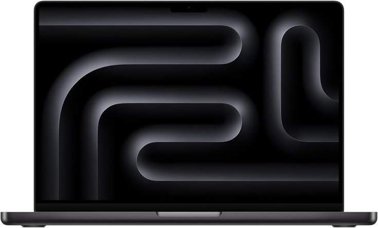 Apple MacBook Pro with M5 chip shown from the front
